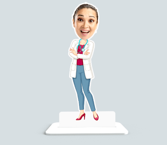 Multiple Ways to Include Personalized Caricature Photo Stands