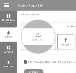 Select Photo for Rugby Ball