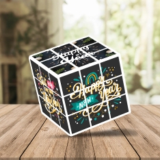 Custom Rubik's Cube for New Year Sale New Zealand