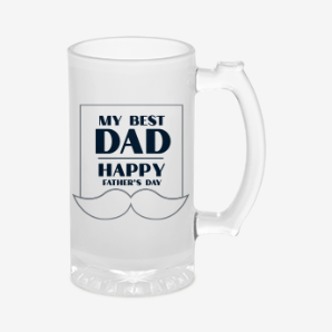 Personalised happy fathers day beer mugs new-zealand