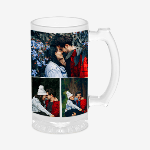 Personalized Picture Collage Beer Mugs new-zealand