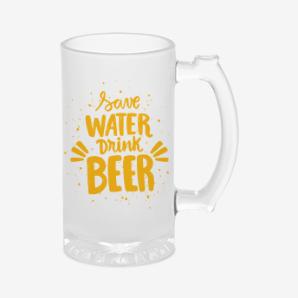 Personalized pint beer mug with handle new-zealand