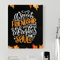 Friends Thanksgiving Quotes Sale New Zealand CanvasChamp